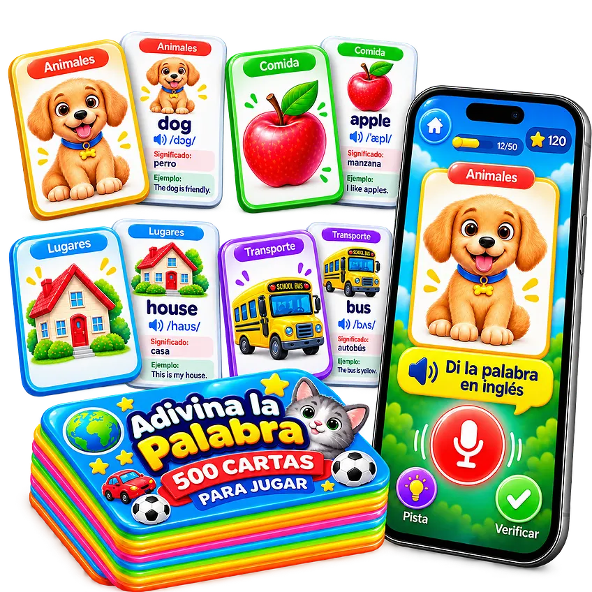 Adivina la Palabra: 500 Cartas para Jugar